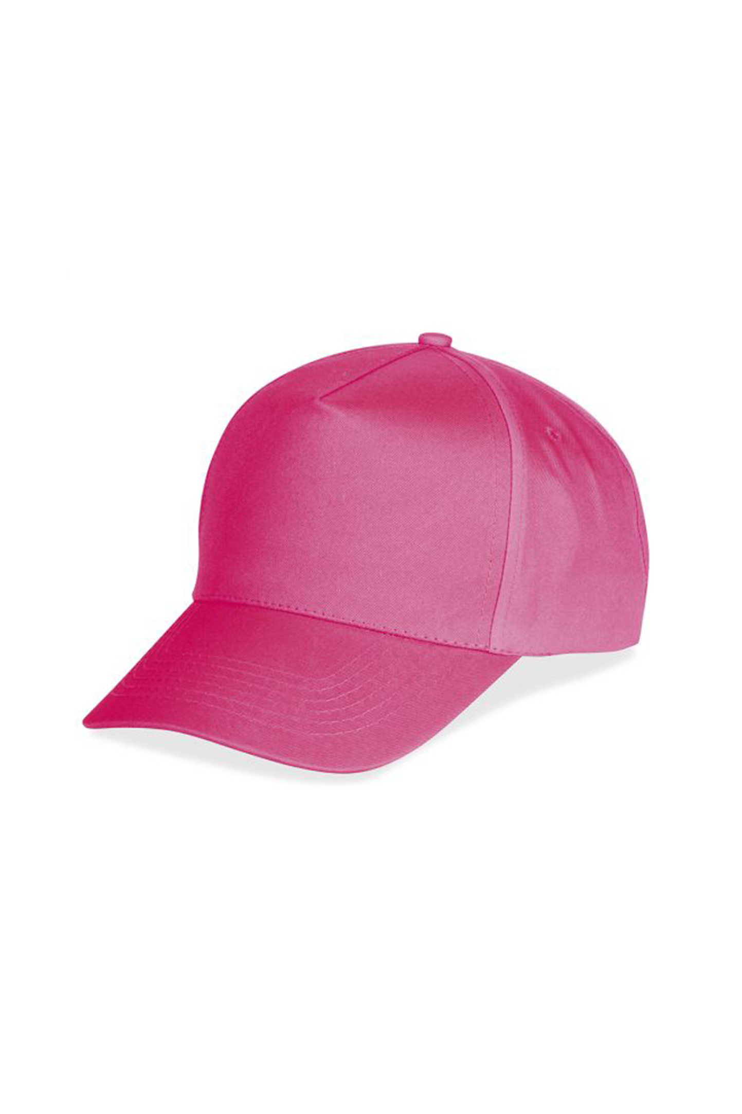 Baseball-Fluo-Cap, 5-Panels, 100 % Polyester, fluoreszierendes Fuchsia - FU - Fuchsie