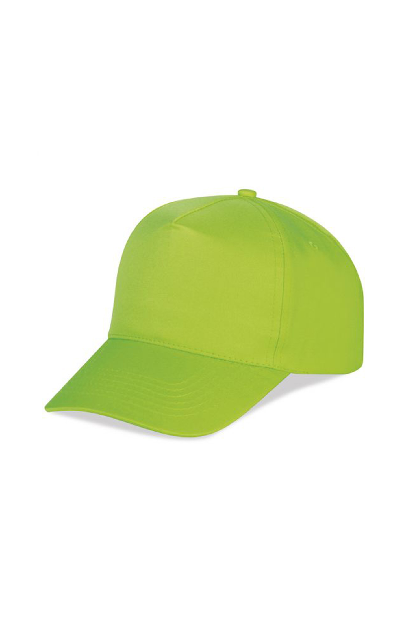 Baseball-Fluo-Cap, 5-Panels, 100 % Polyester, fluoreszierendes Fuchsia
