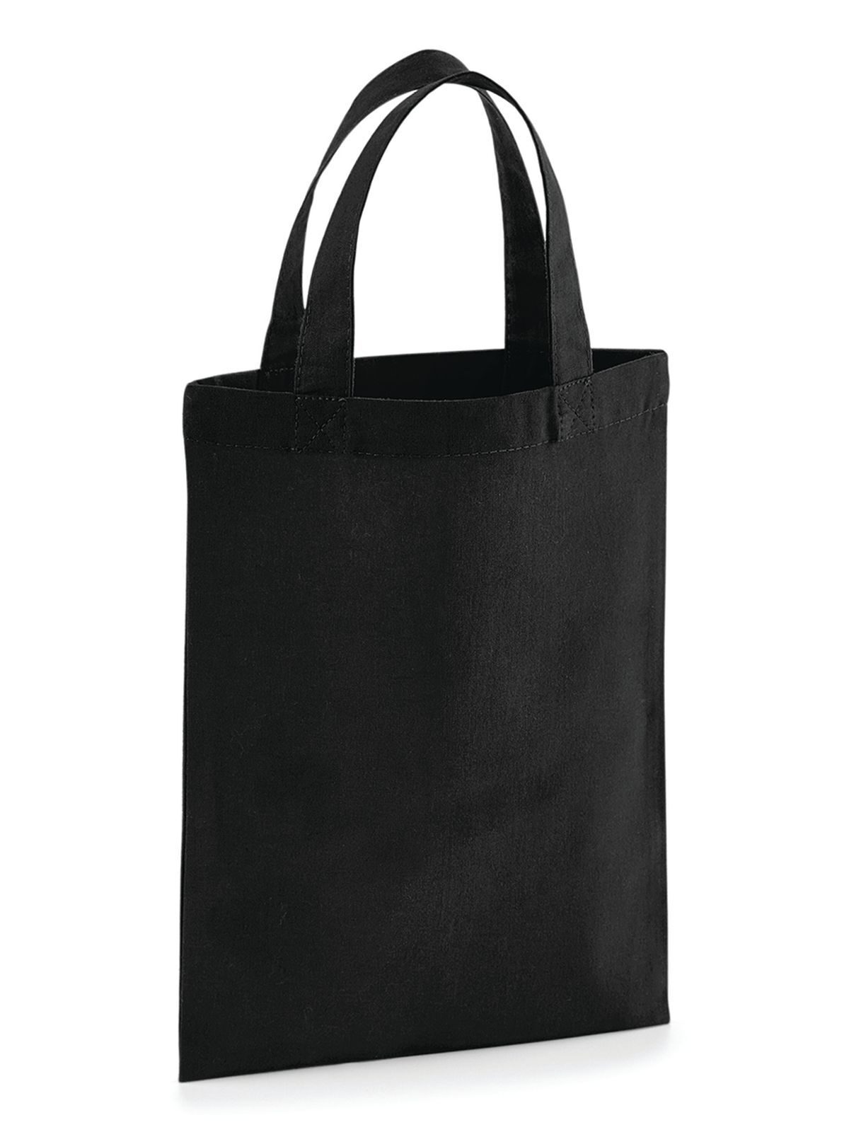 Baumwoll-Partytasche fürs Leben - BLK - Schwarz