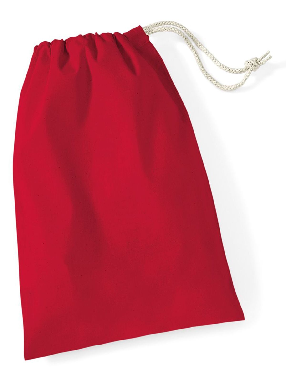Baumwollbeutel Größe S - CSR - CSR – klassisches Rot