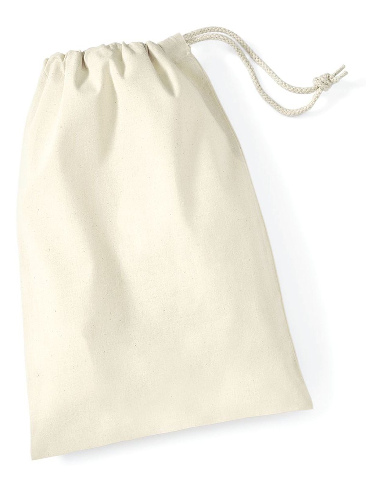 Baumwollbeutel Größe S - NAT - Natürlich