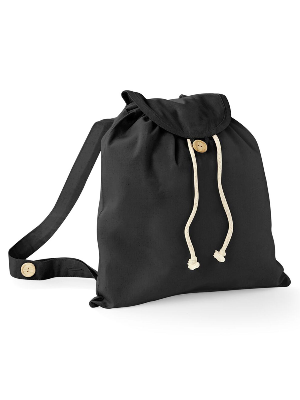 Bio-Festivalrucksack - Schwarz