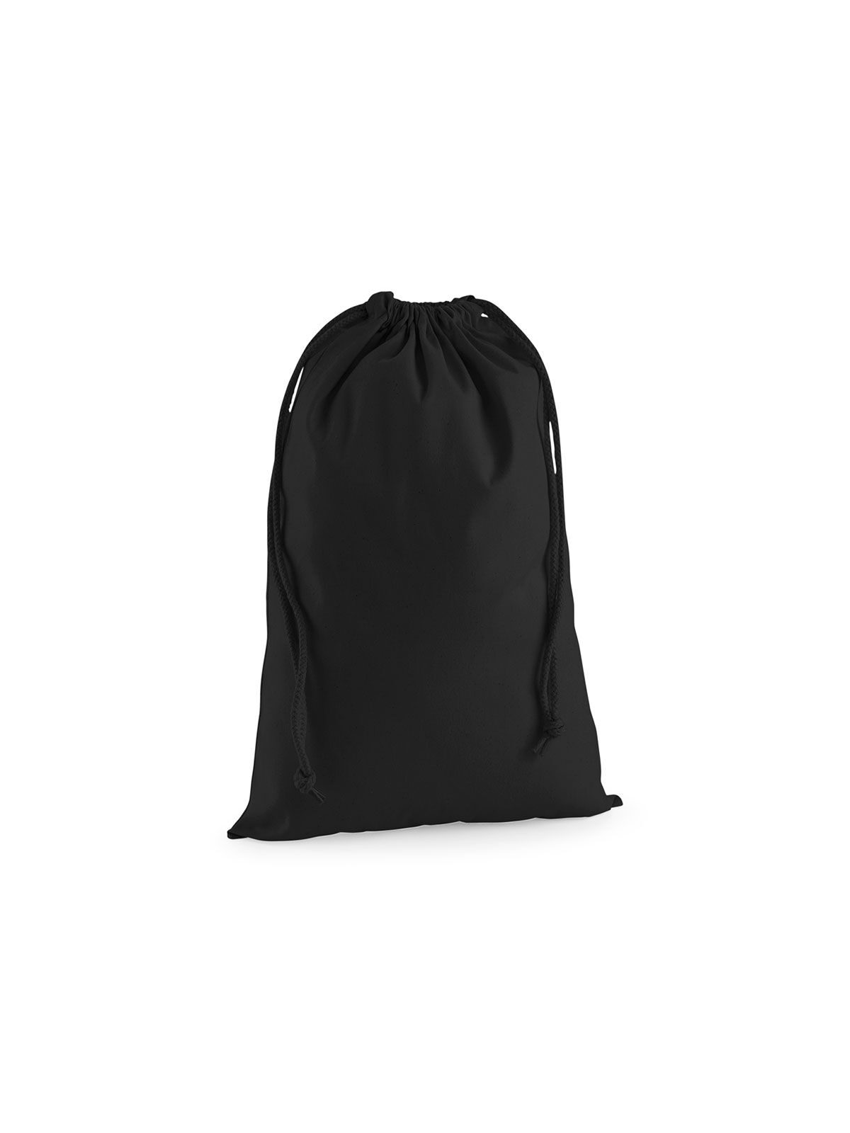 Premium-Baumwoll-Packsack XS - BLK - Schwarz