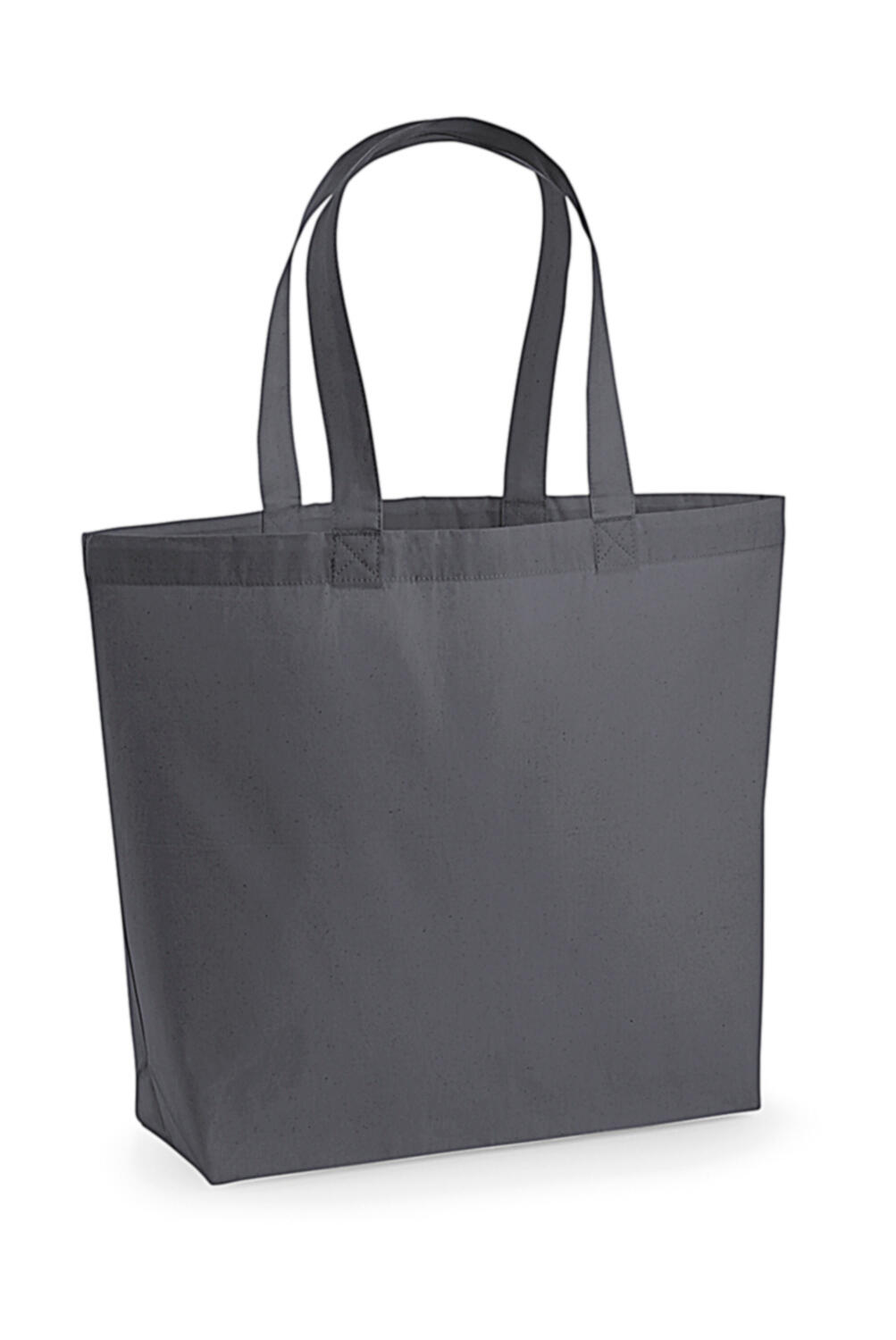 Premium-Maxi-Tasche aus Baumwolle - GPH - Graphitgrau