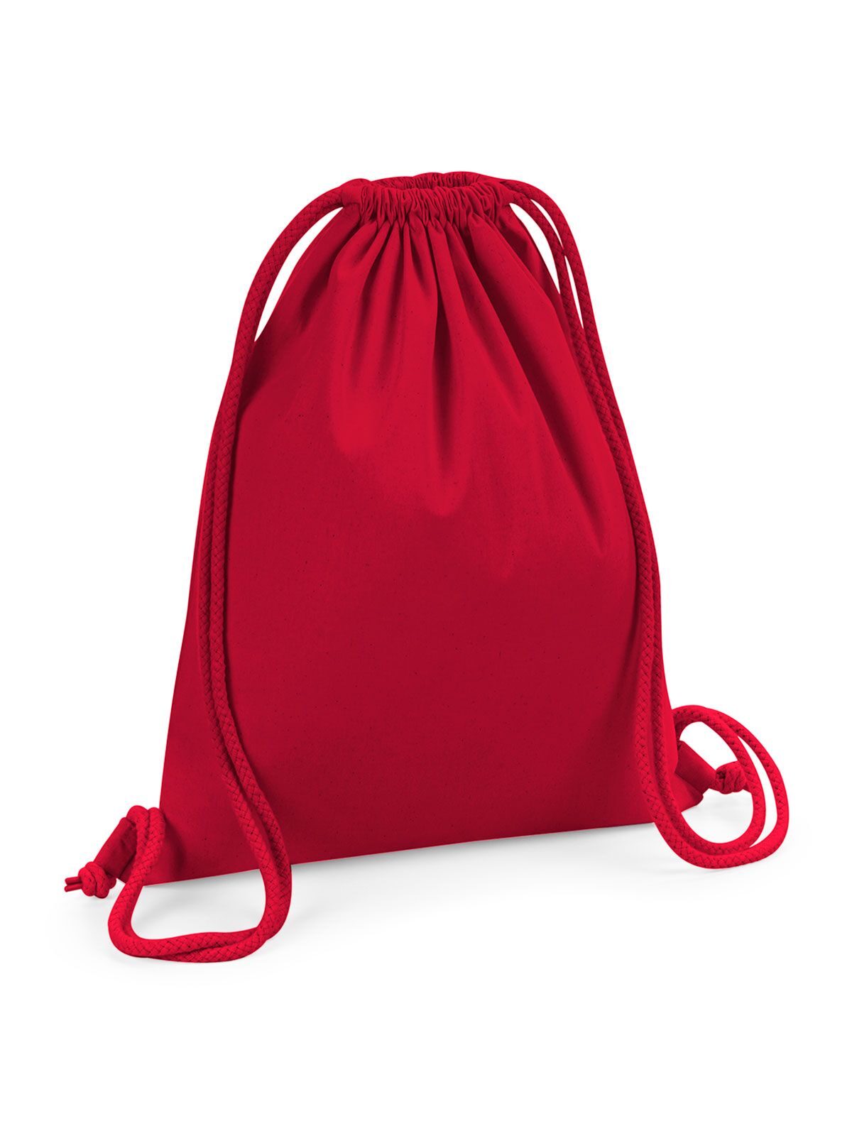 Gymsac aus Bio-Premium-Baumwolle - CSR - CSR – klassisches Rot