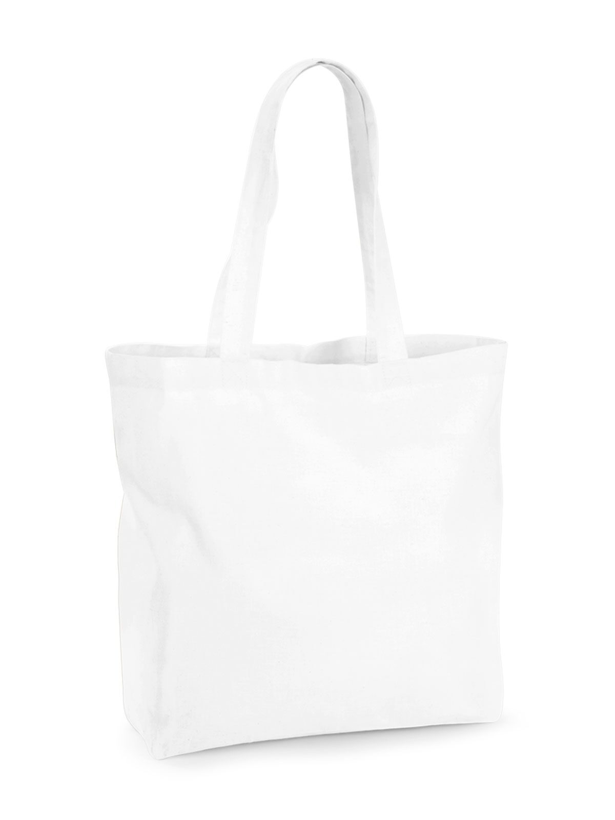 Maxi-Tasche aus Bio-Premium-Baumwolle - WHI - WHI – Weiß