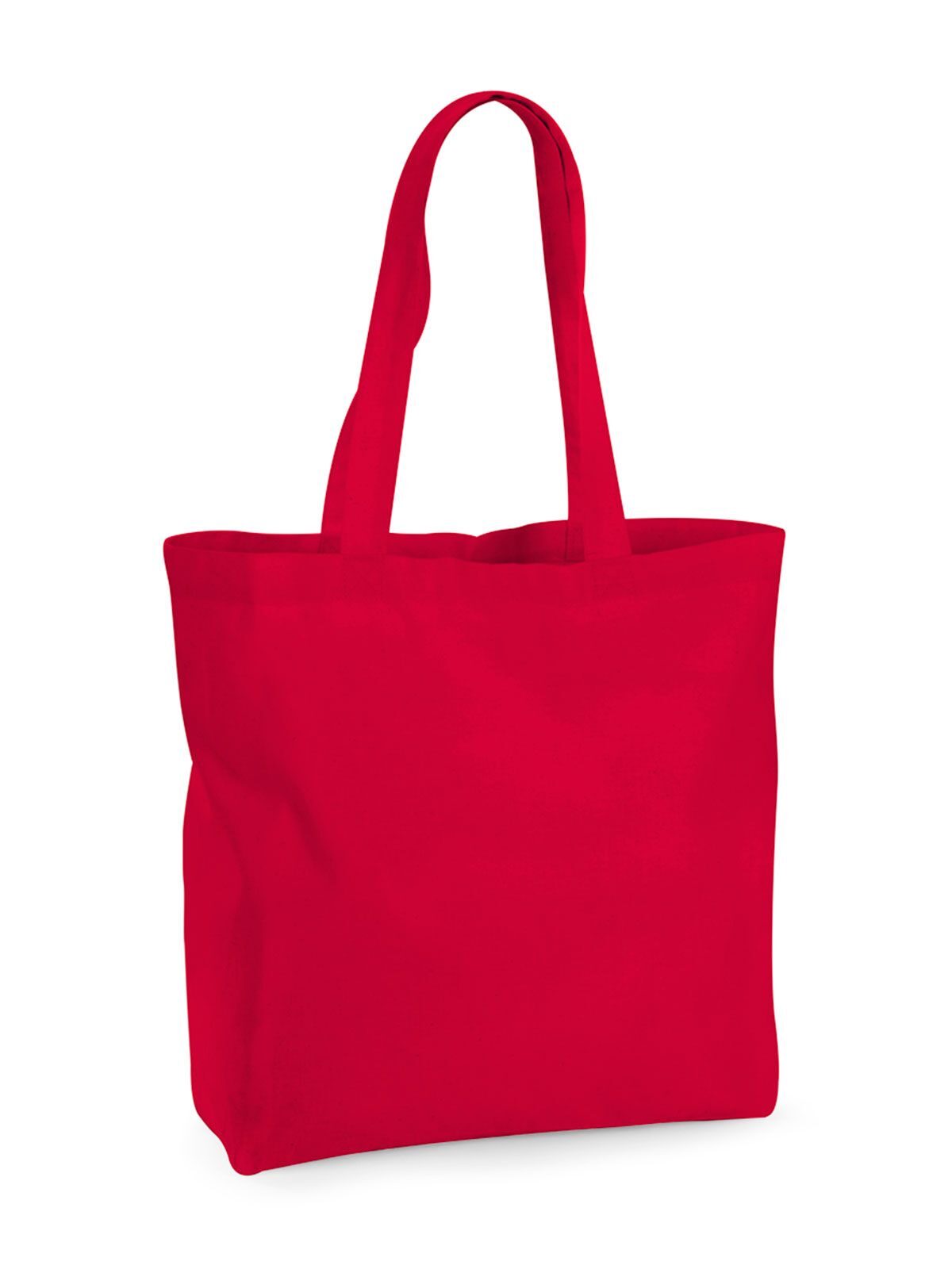 Maxi-Tasche aus Bio-Premium-Baumwolle - CSR - CSR – klassisches Rot