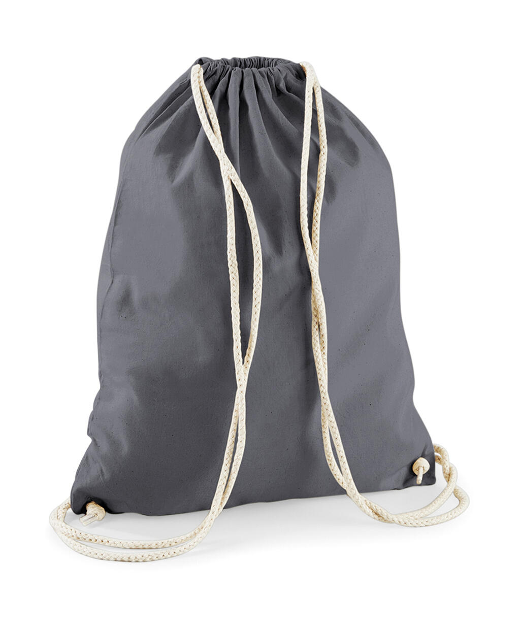 Baumwoll-Gymnastiksack - GPH - Graphitgrau