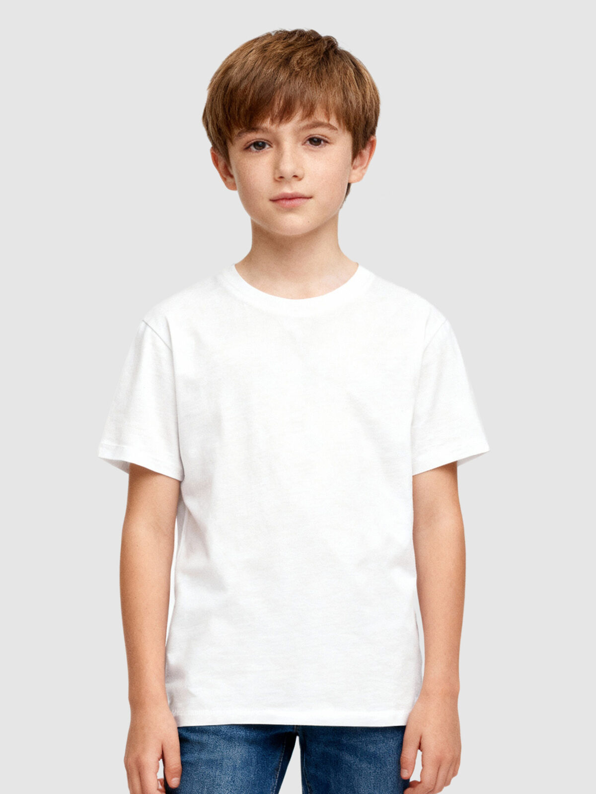 Slub Kinder-T-Shirt