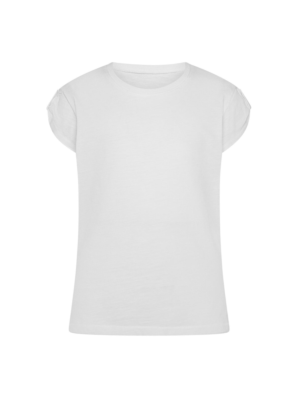 Slub Girl's T-Shirt - WH - WH – Weiß