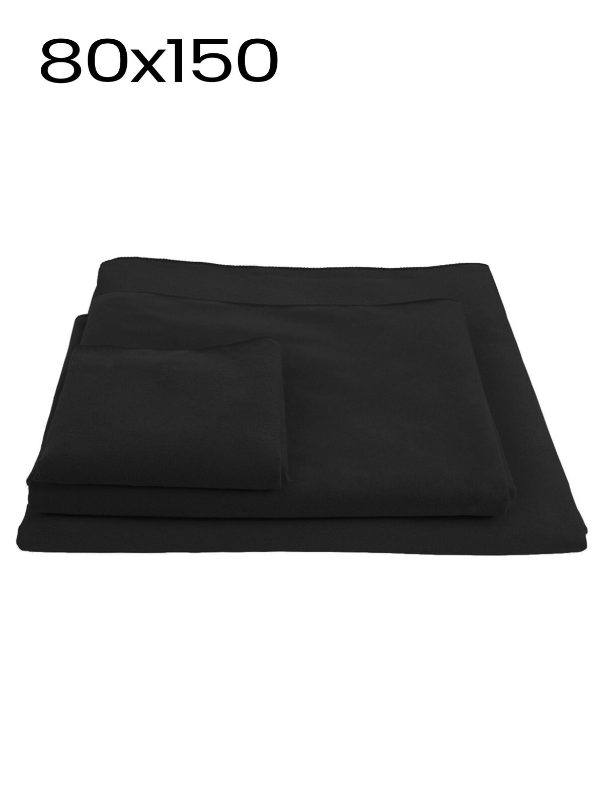 Handtuch - Gymmy 75x150 - BKX - Schwarz