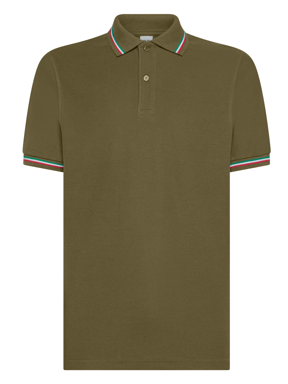 Tricolor Polo Italien - OL - Olive