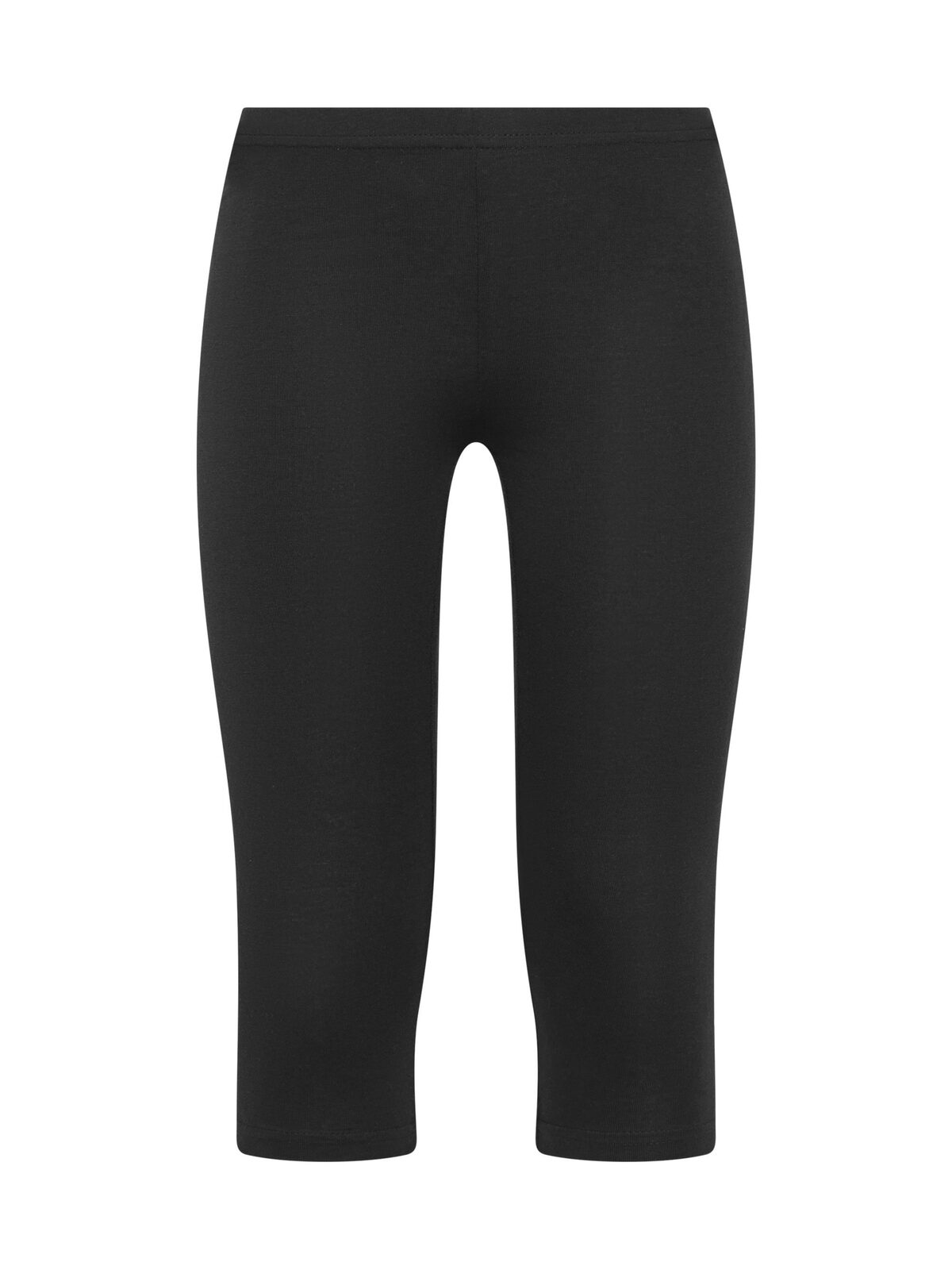 3/4-Leggings für Mädchen - Schwarz