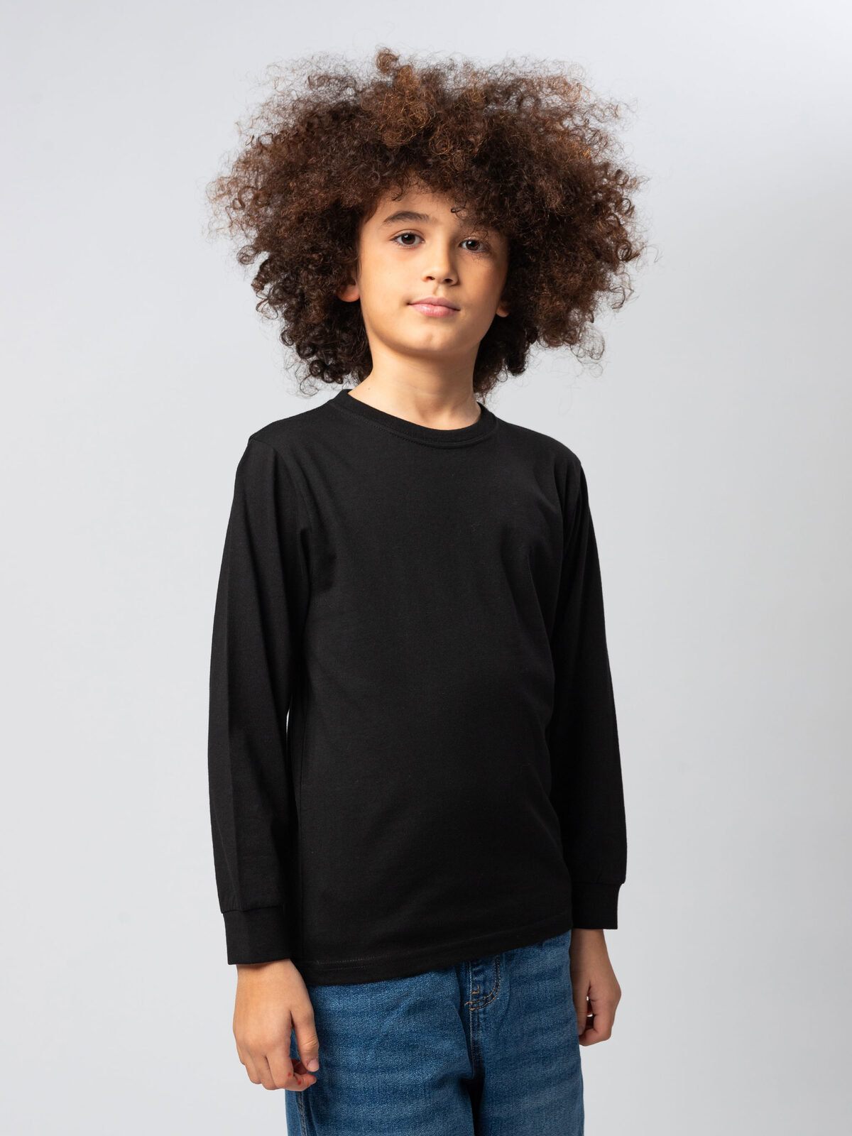 Evolution T-Shirt Kinder Langarm