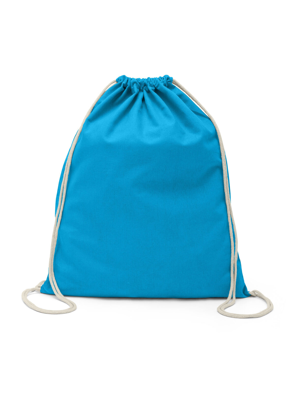 Baumwoll-Gymnastiksack - TU - Türkis