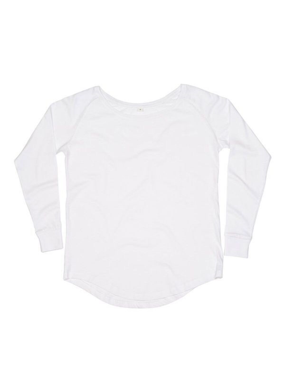 Damen Langarmshirt mit lockerer Passform - WH - WH – Weiß