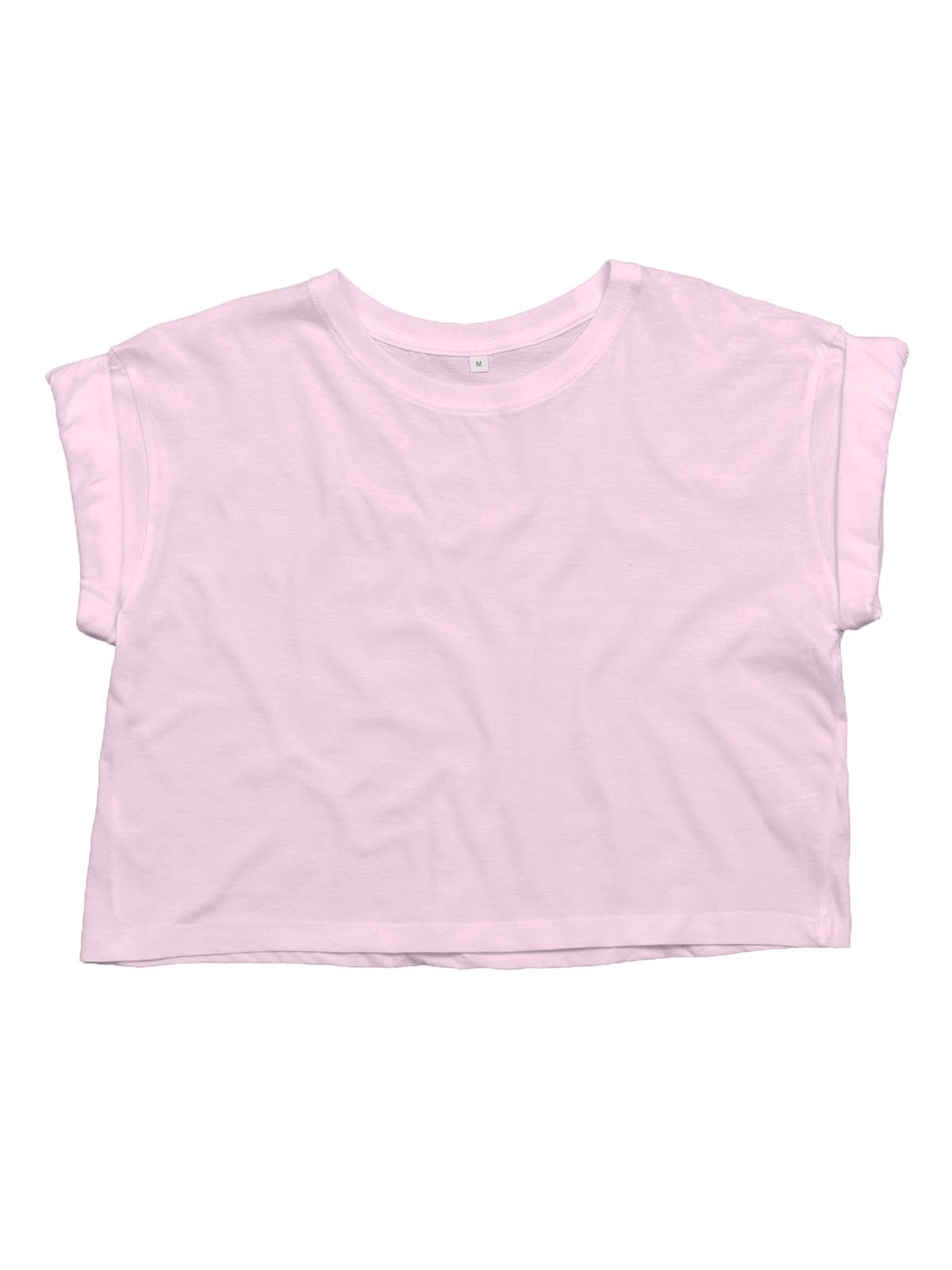Damen Crop Top T - SP - Zartrosa