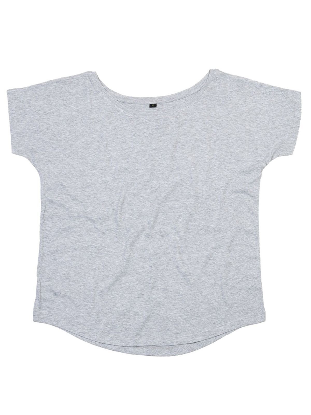 Damen-T-Shirt mit lockerer Passform - HGM - Heather Grey Melange