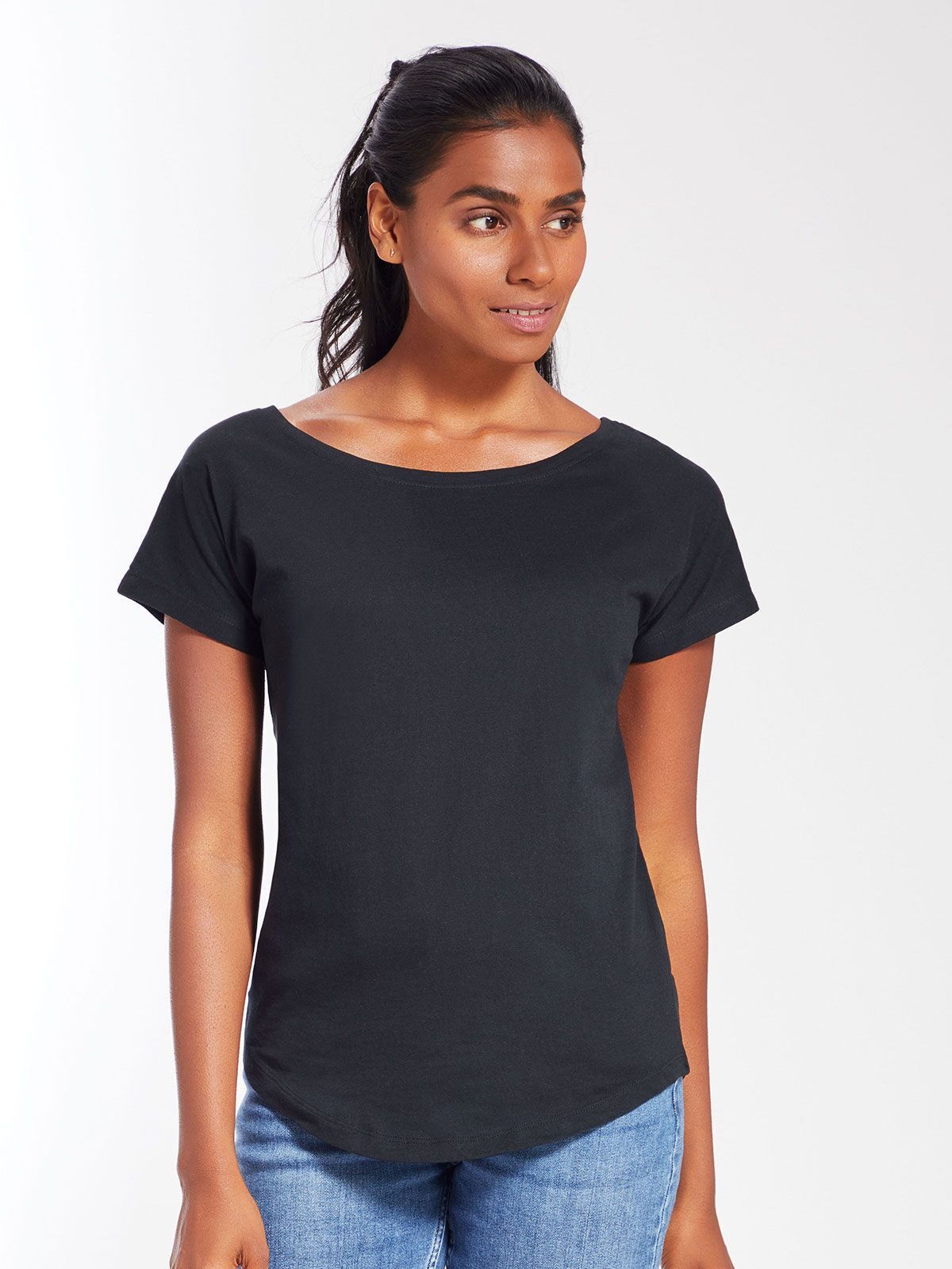 Damen-T-Shirt mit lockerer Passform