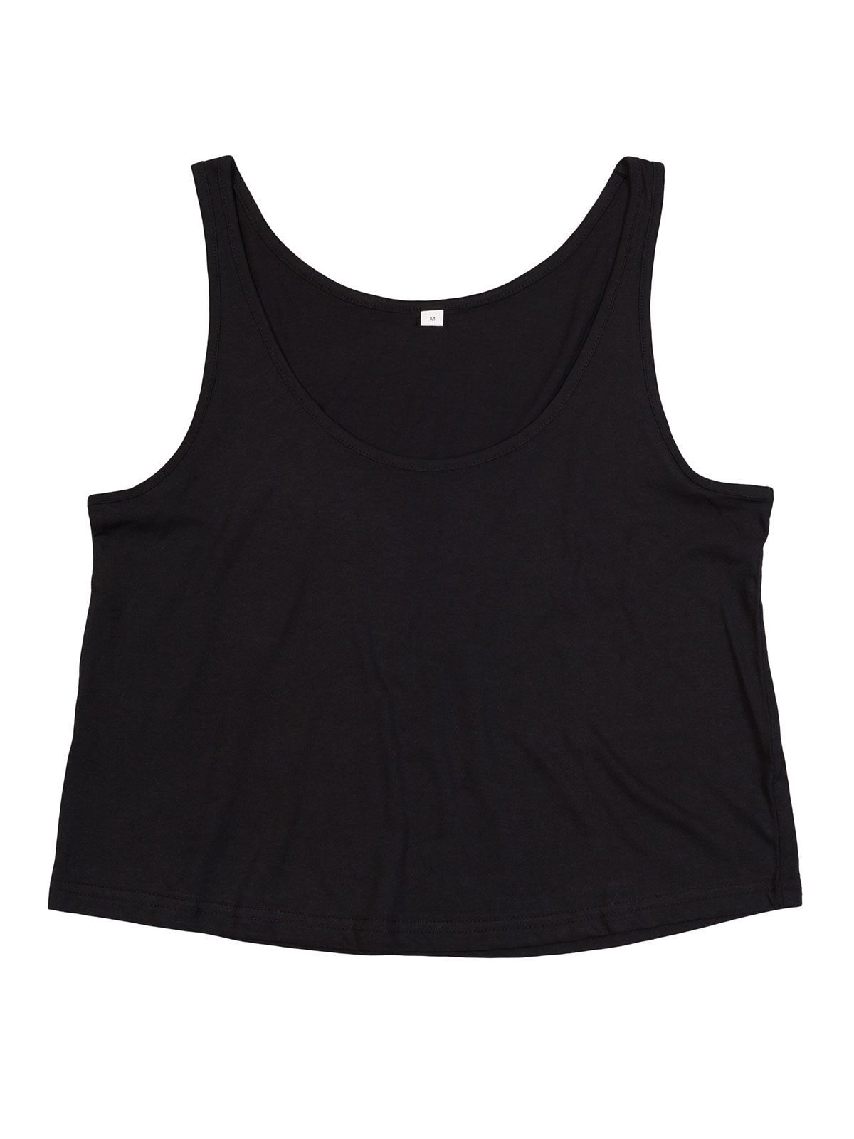 Kurzes Bio-Top für Damen - BK - BK – Schwarz