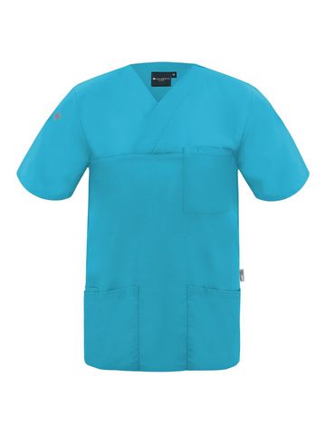 Herren-Slipper-Tunika - 74 - Pazifikblau