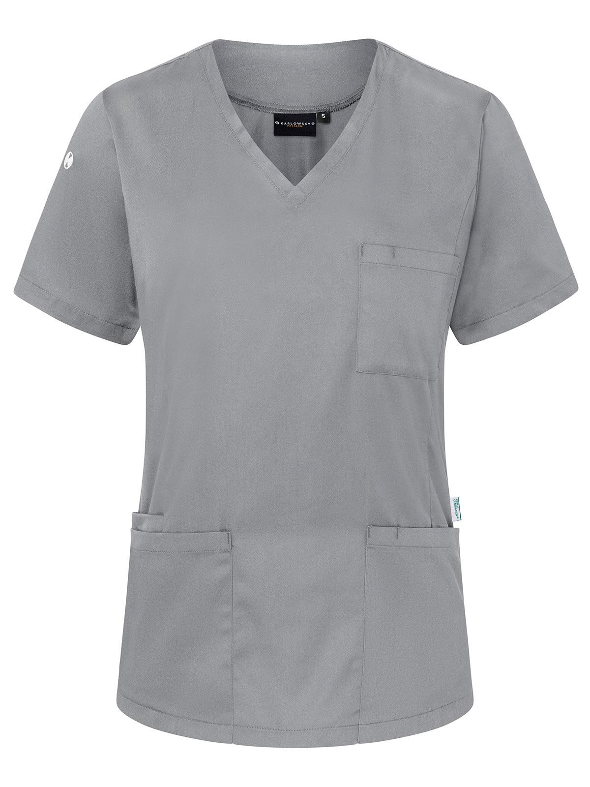 Damen-Tunika – unverzichtbar - 68 - PLATINGRAU