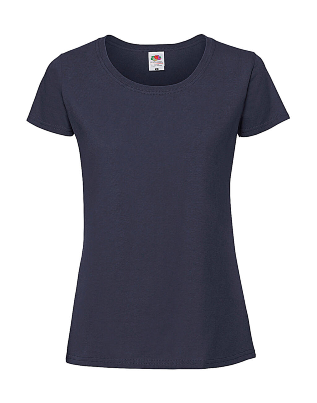 Damen Iconic 195 Ringspun T - AZ - Mitternachtsblau