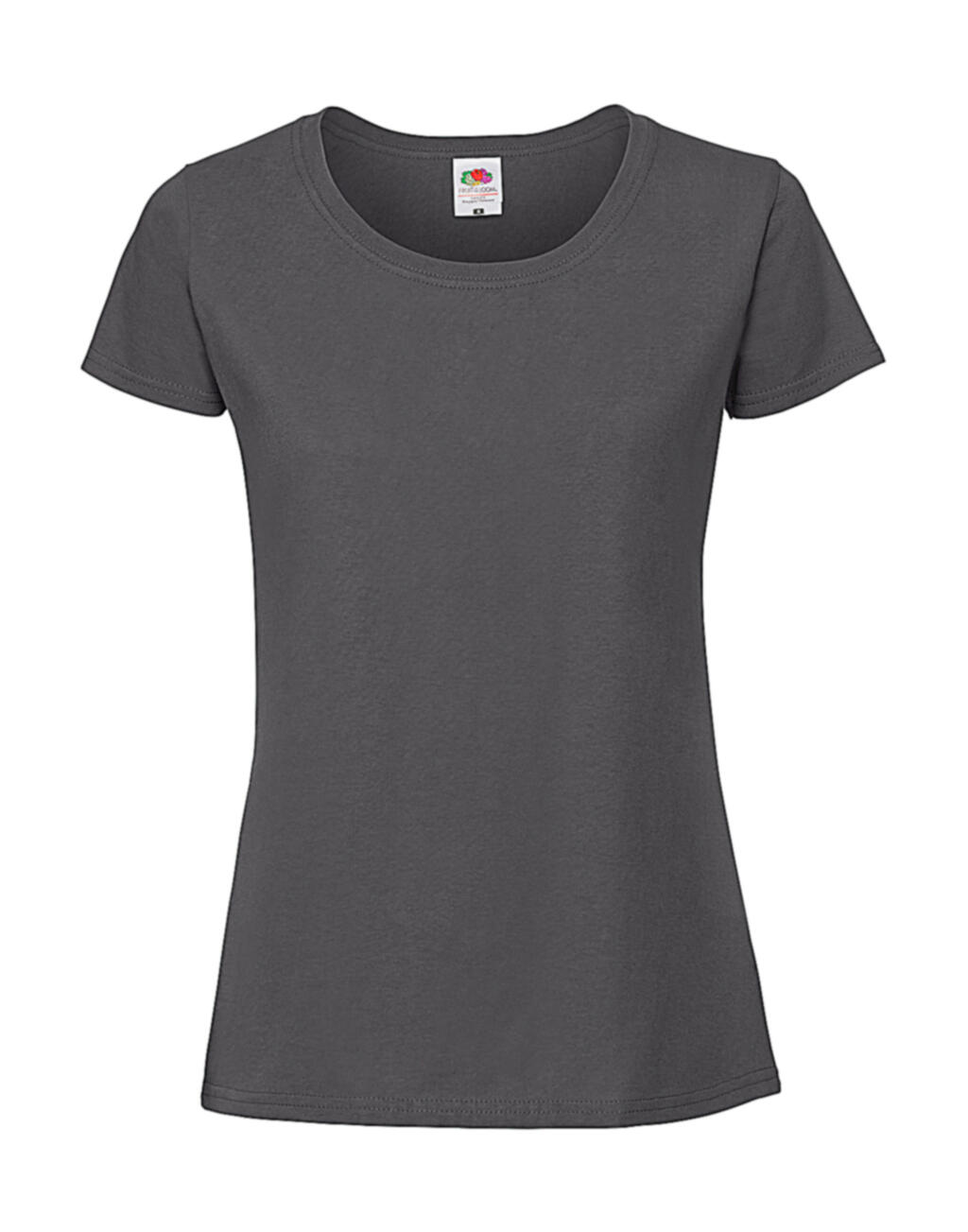 Damen Iconic 195 Ringspun T - GL - Hellgraphit