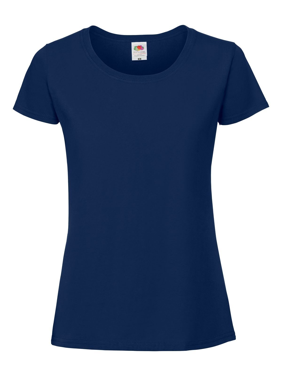 Damen Iconic 195 Ringspun T - 32 - Marineblau