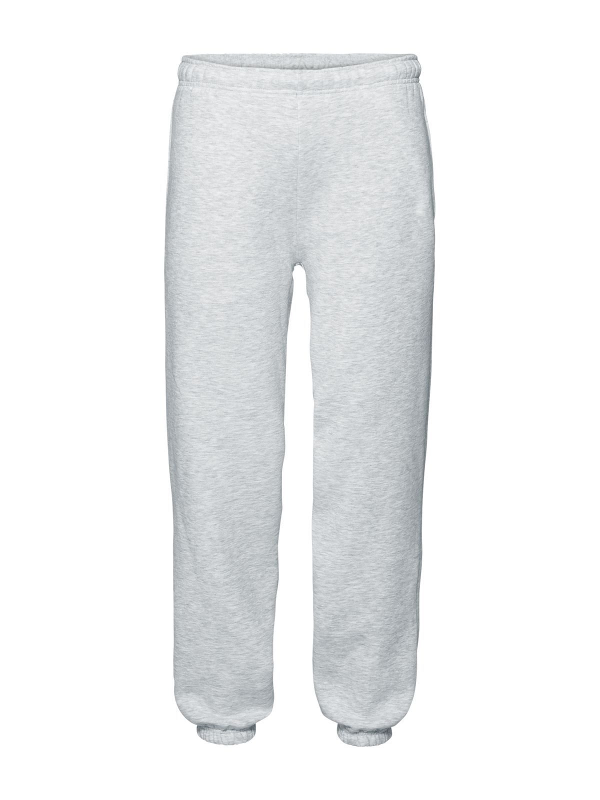 Premium Jogginghose mit elastischem Bündchen - 94 - Melange Grey