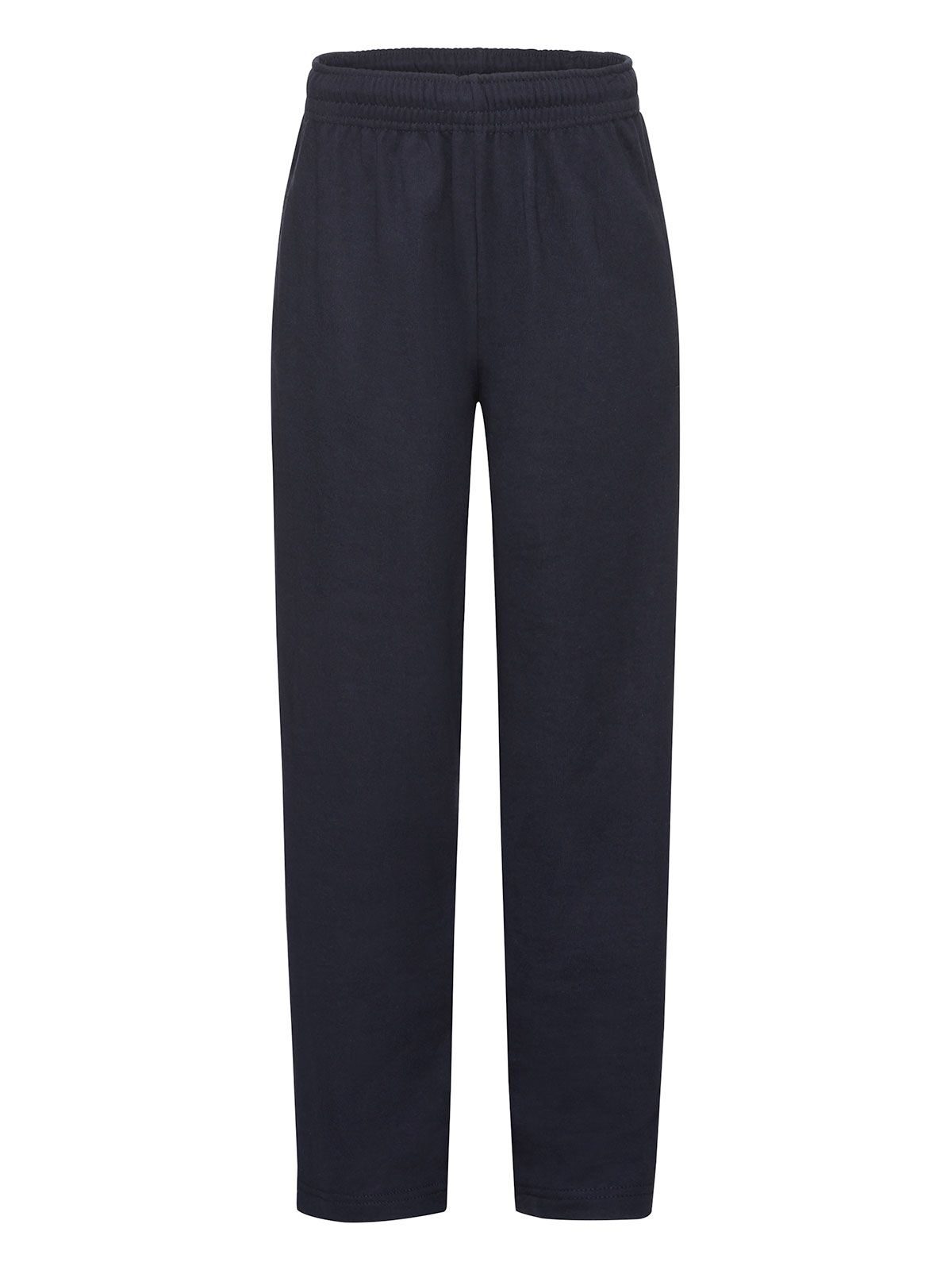 Leichte Jogginghose mit offenem Saum für Kinder - AZ - Mitternachtsblau
