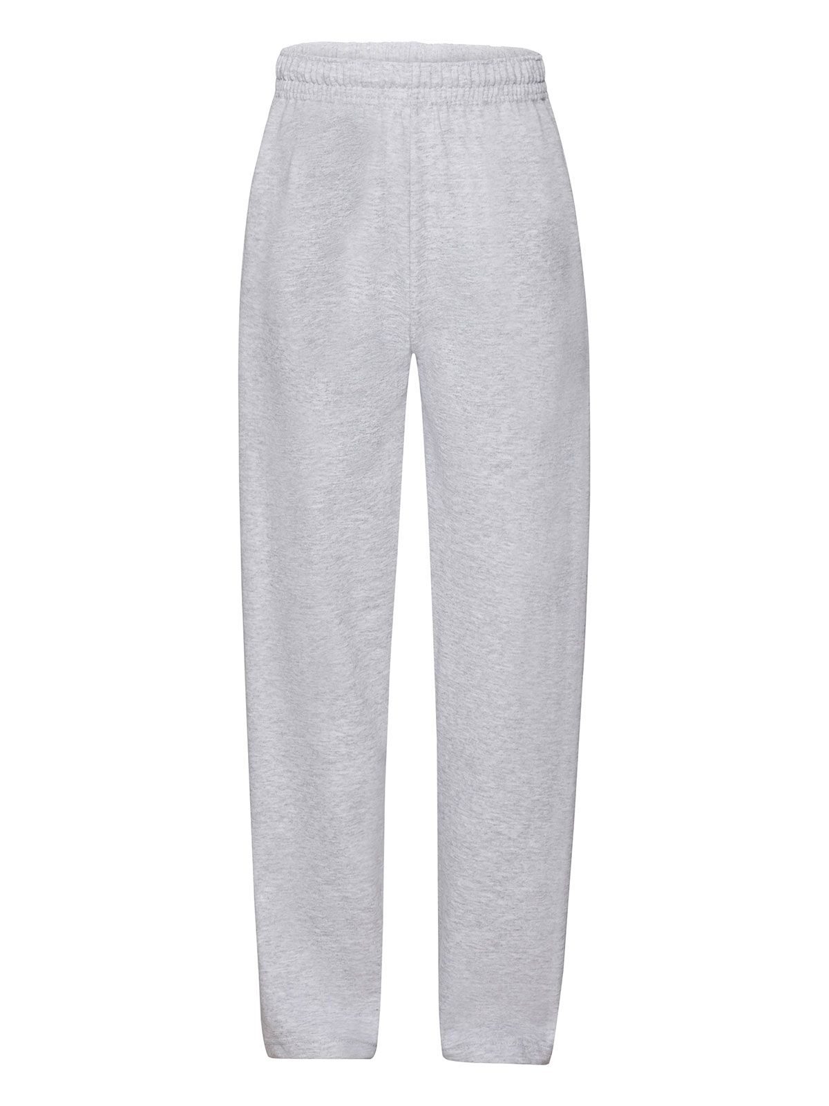 Leichte Jogginghose mit offenem Saum für Kinder - 94 - Melange Grey