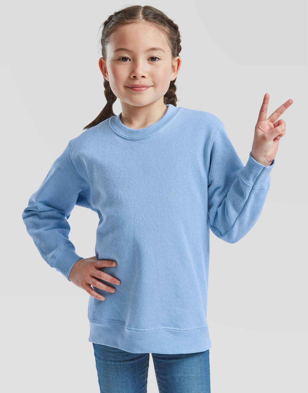 Klassischer Kinder-Sweatshirt