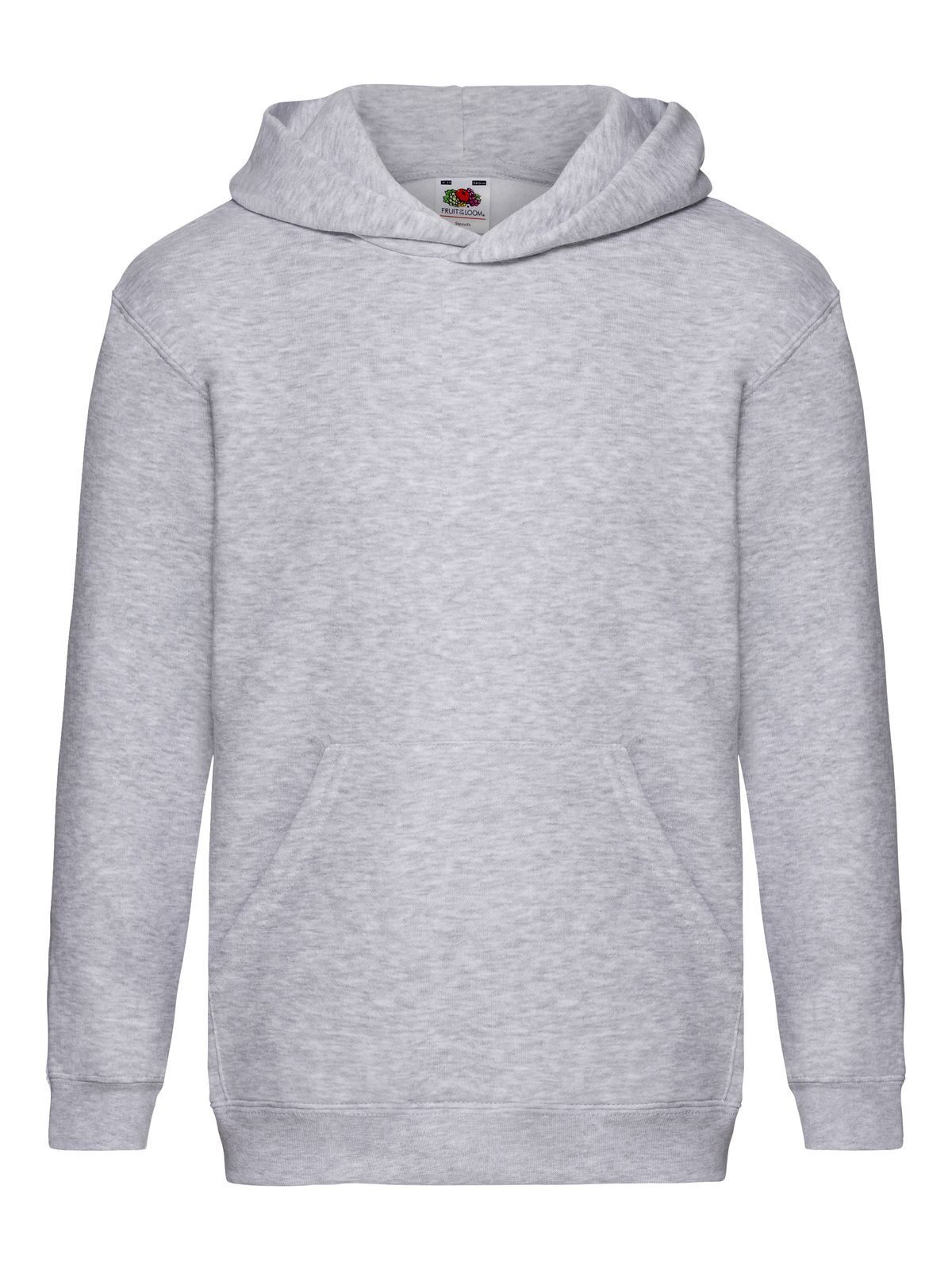Premium-Kapuzenpullover für Kinder - 94 - Melange Grey