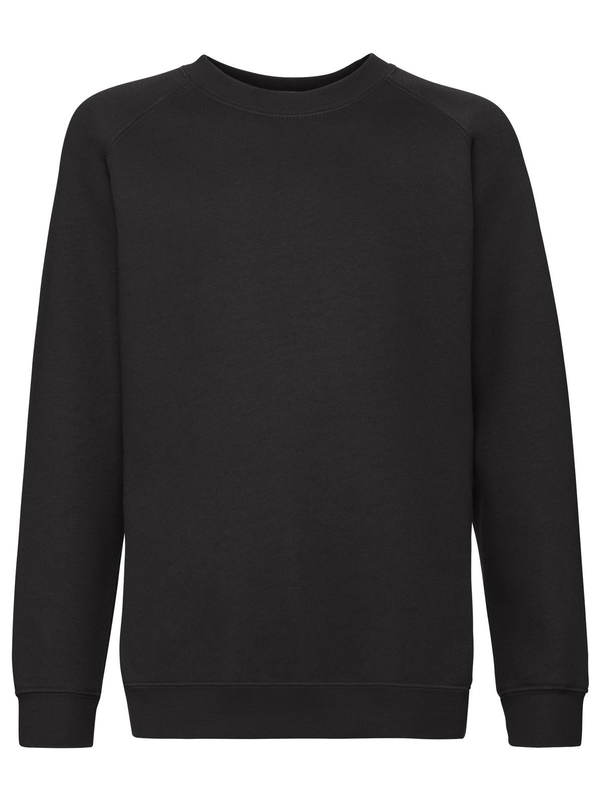 Premium-Raglan-Sweatshirt für Kinder - 36 - Schwarz