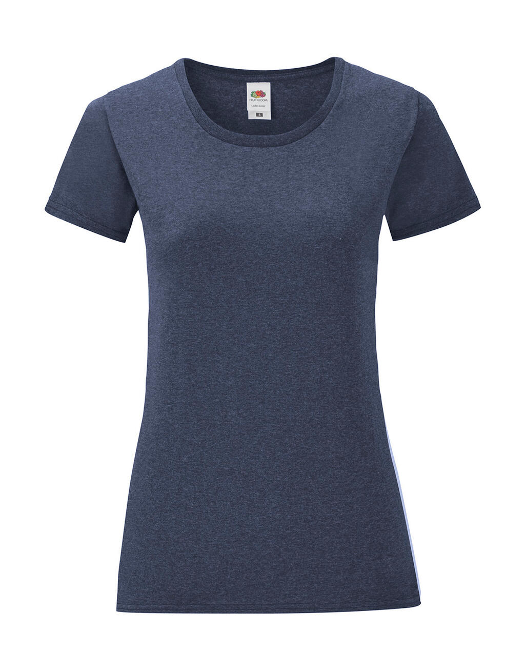 Damen Iconic T - Heather Navy