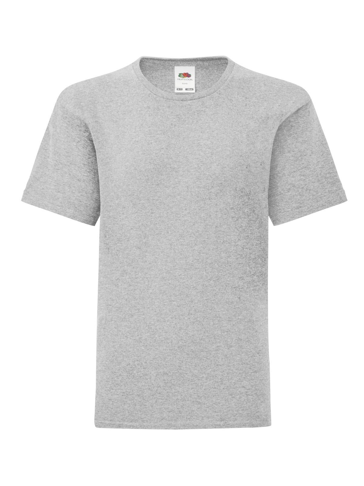 Kultiges Kinder-T-Shirt - 94 - Melange Grey
