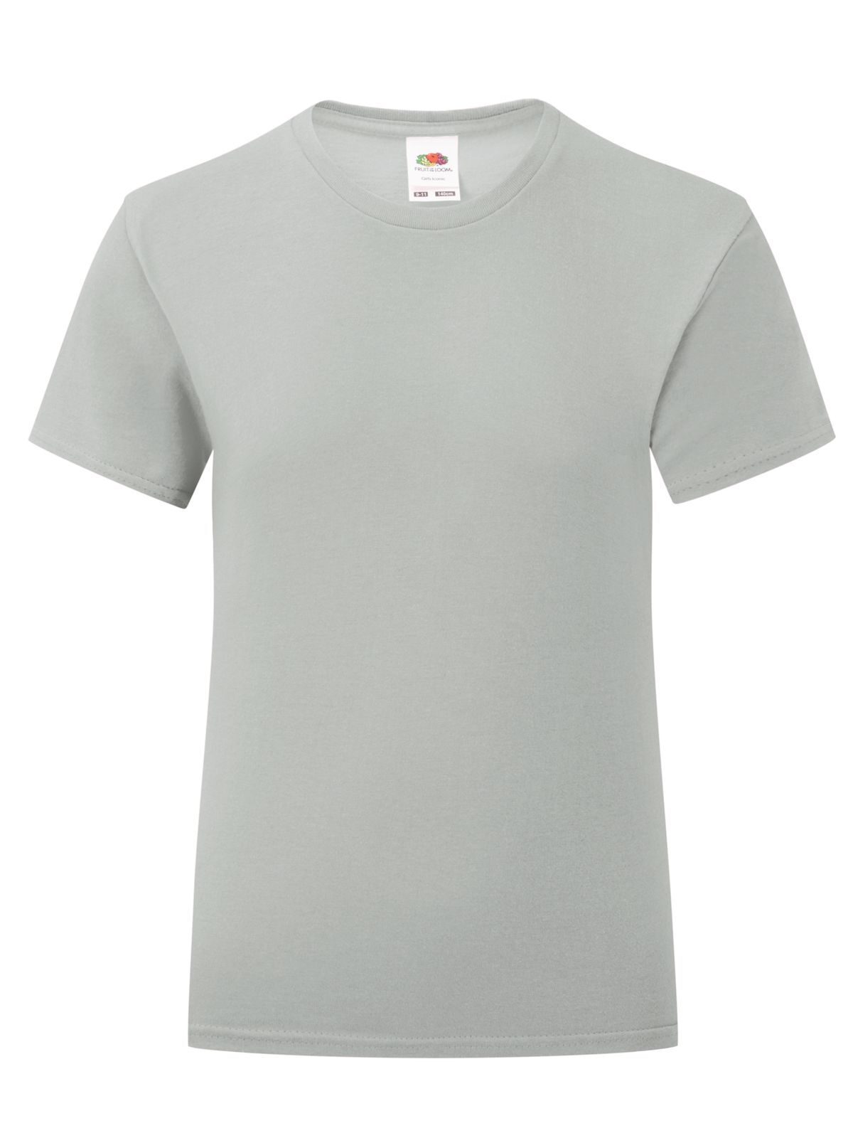 Mädchen Iconic T - Zink