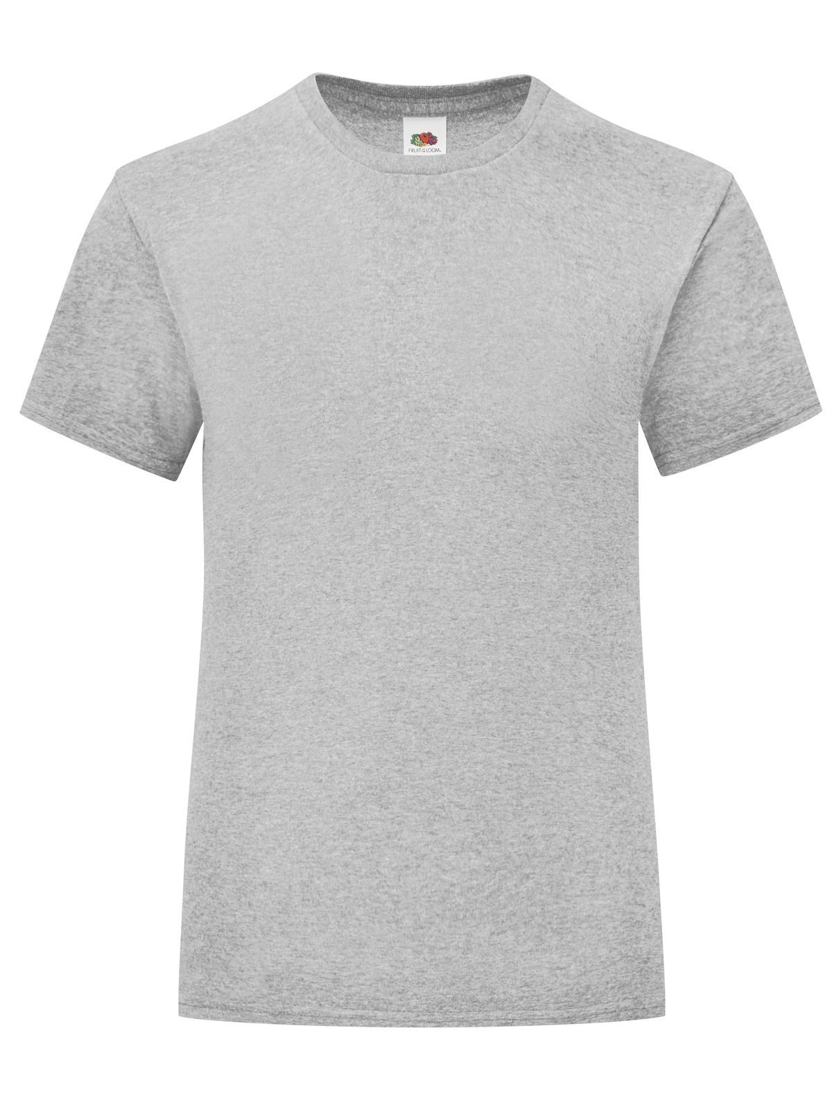 Mädchen Iconic T - 94 - Melange Grey