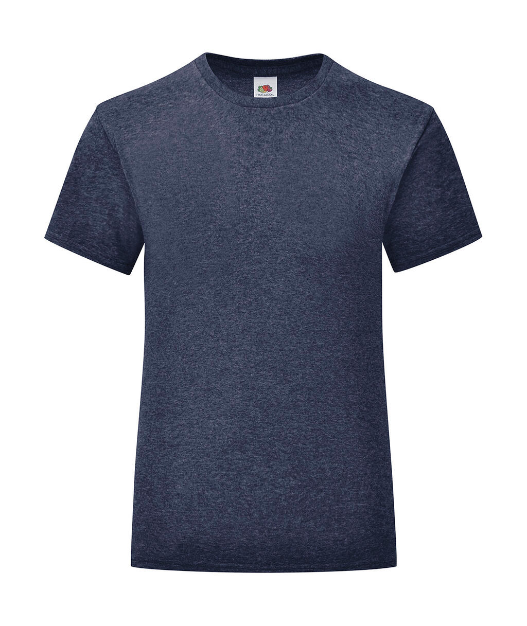 Mädchen Iconic T - Heather Navy