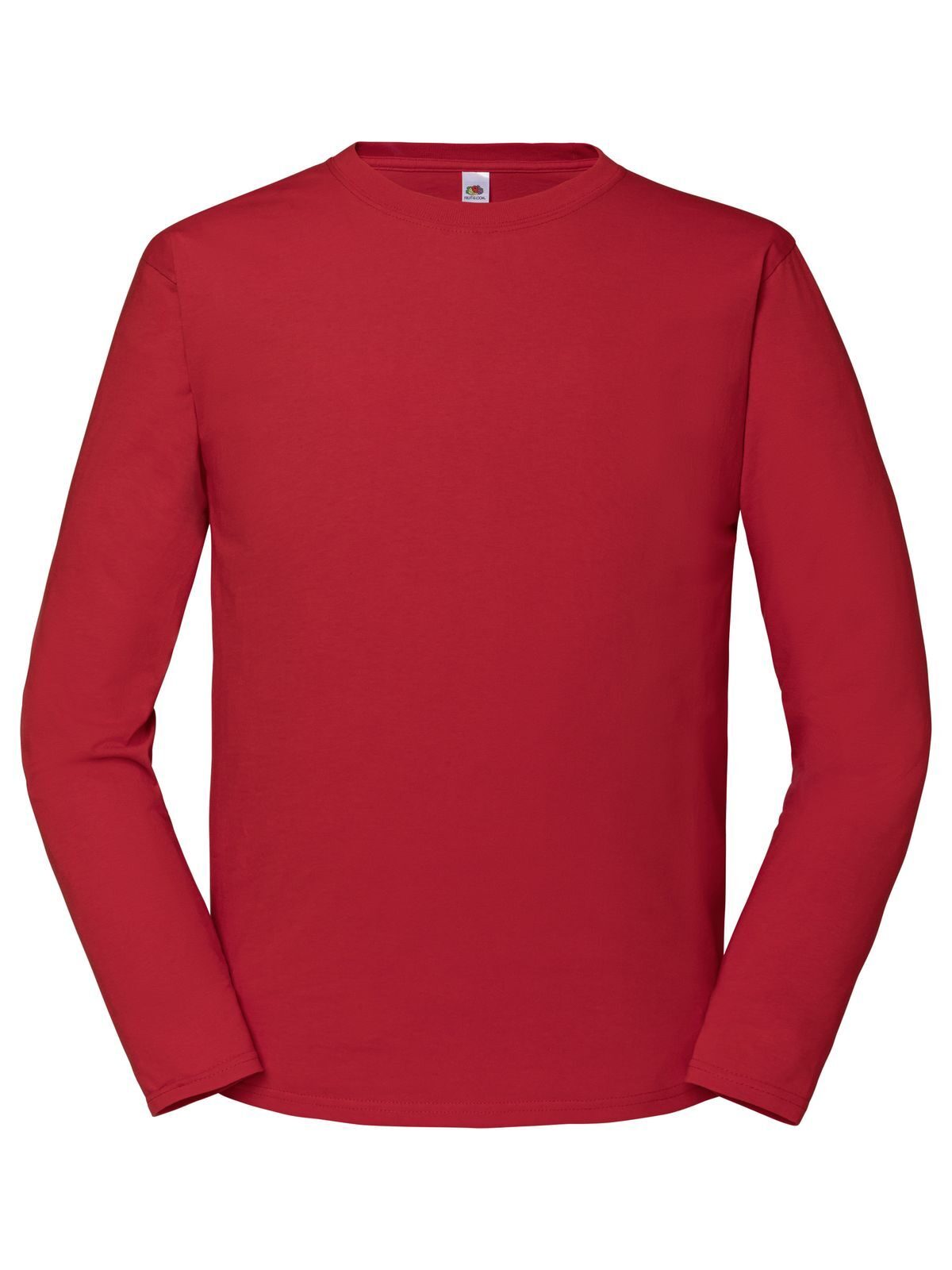 Kultiges 195 Langarm-Ringspun-T-Shirt - 40 - Rot