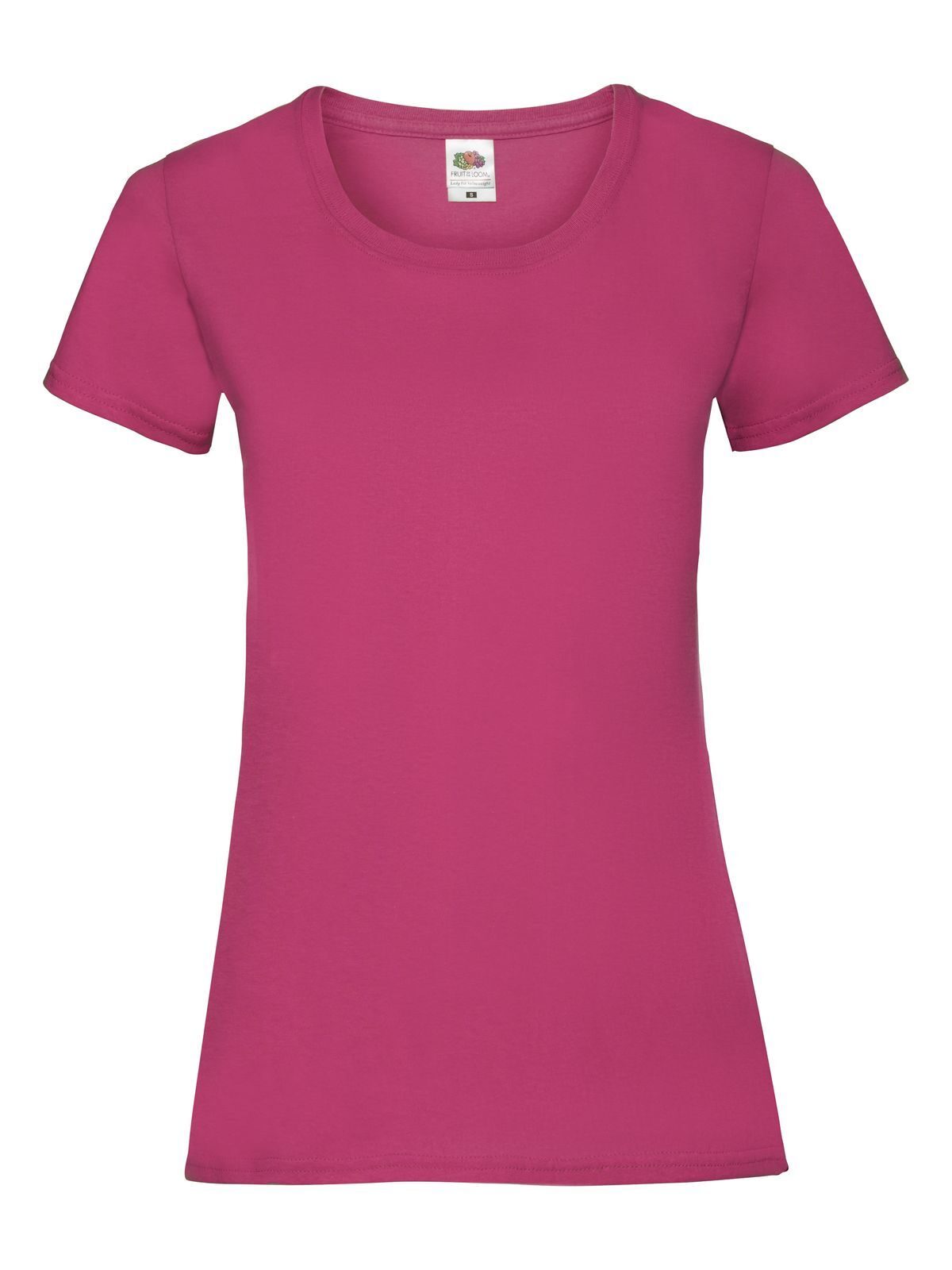 Damen Valueweight T - Fuchsie