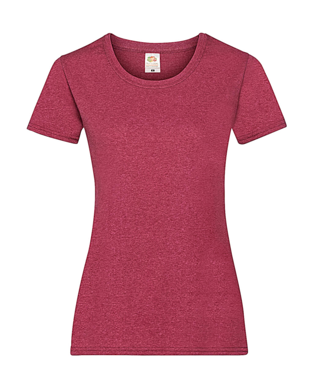 Damen Valueweight T - VH - Vintage Heather Red