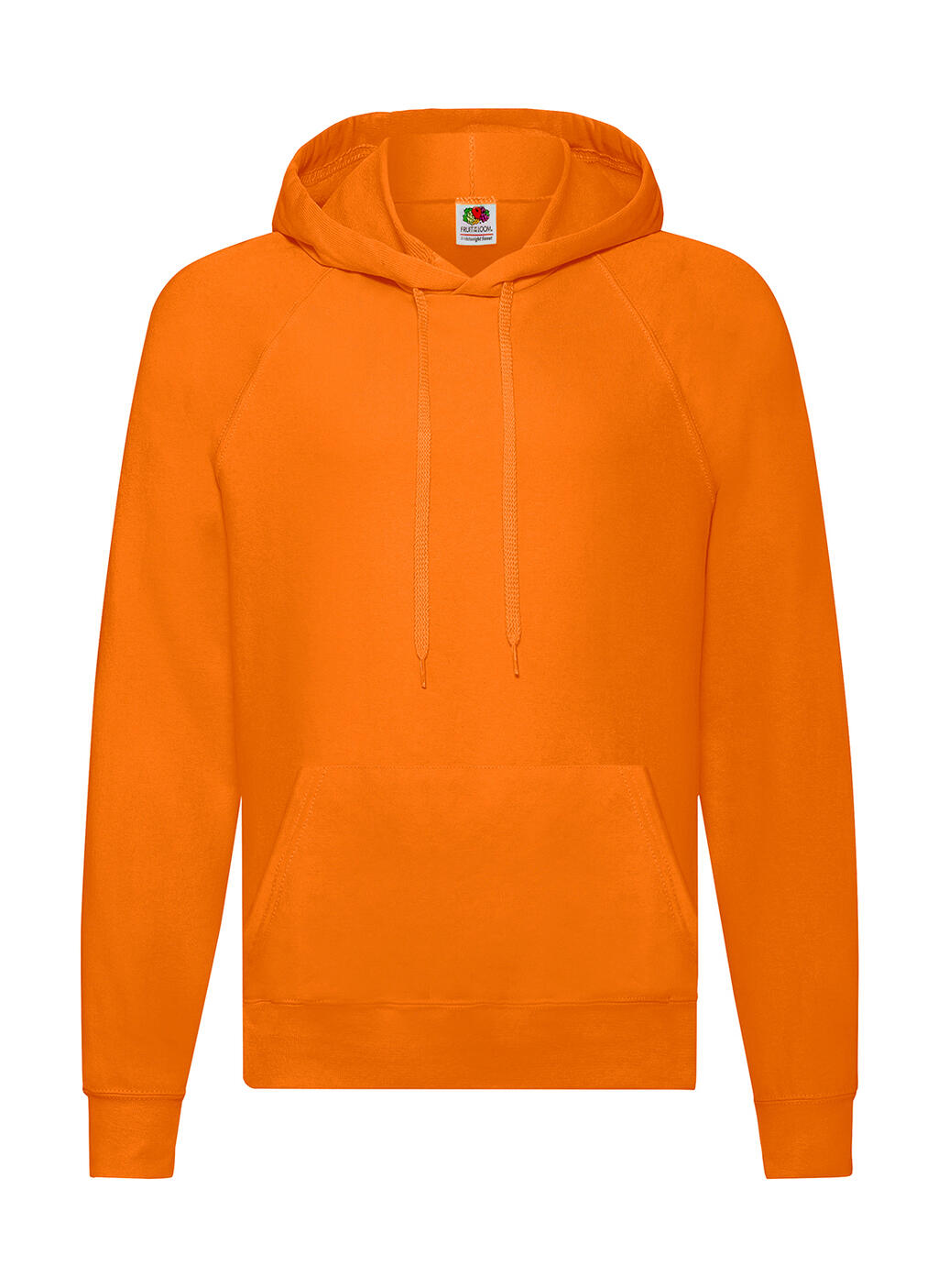 Leichter Kapuzenpullover - 44 - Orange