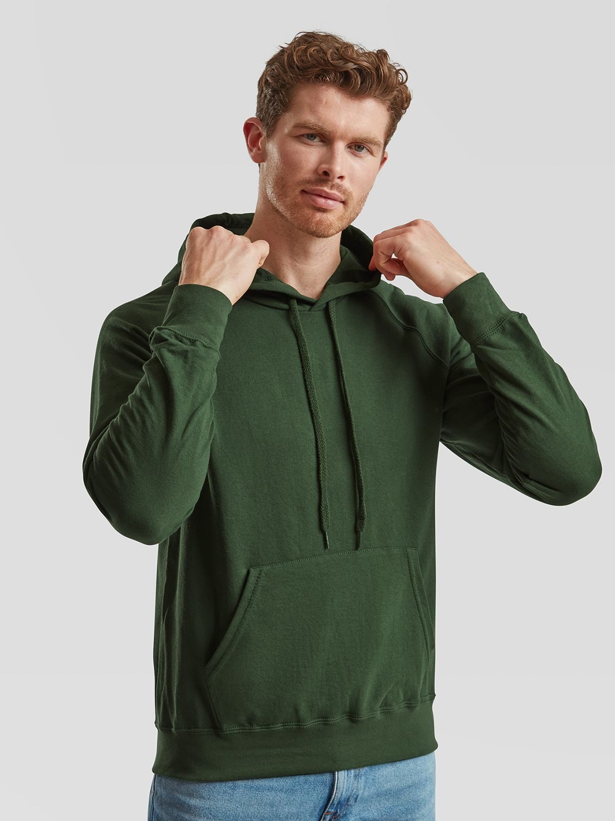 Leichter Kapuzenpullover