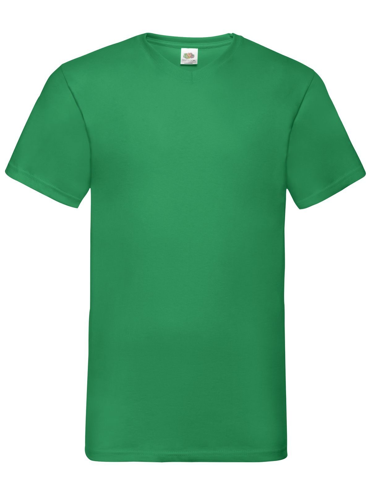 Valueweight V-Ausschnitt T-Shirt - 47 - Grüne Wiese