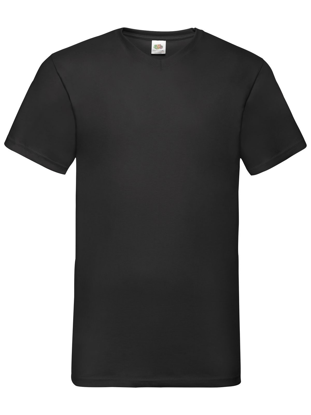 Valueweight V-Ausschnitt T-Shirt - 36 - Schwarz
