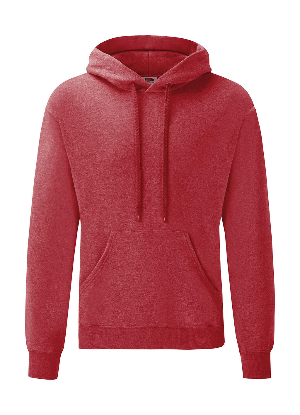 Klassischer Kapuzenpullover - HEATHER RED