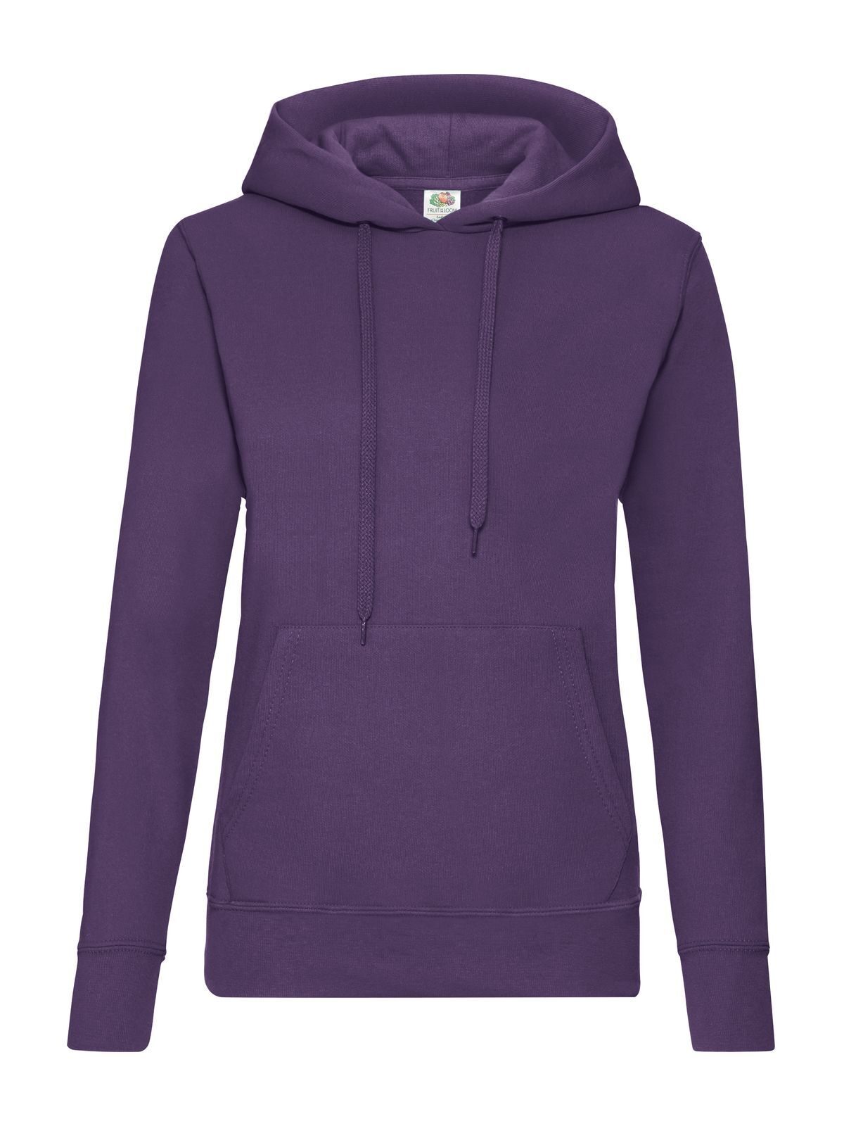 Klassischer Damen-Kapuzenpullover - PE - Lila