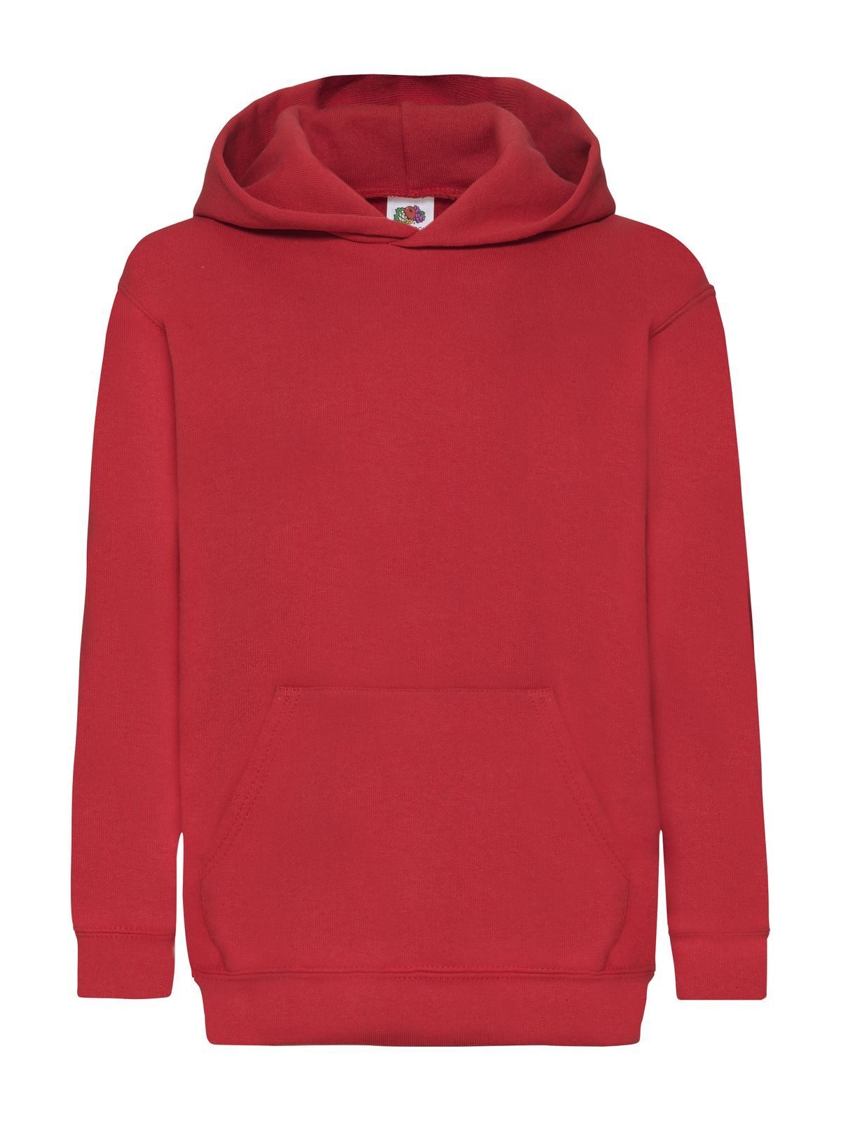 Klassischer Kapuzenpullover für Kinder - 40 - Rot